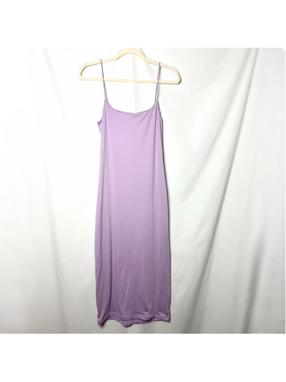 Women's Bumpsuit Bridgette Maternity Midi Dress M Light Purple Lilac